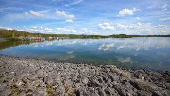 Carsington water harbour reflection.jpg